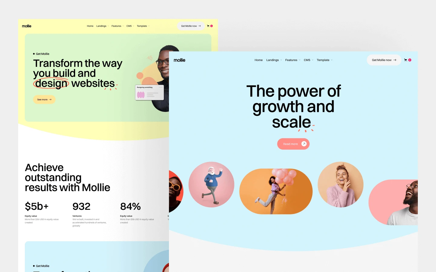 Mollie Template Preview