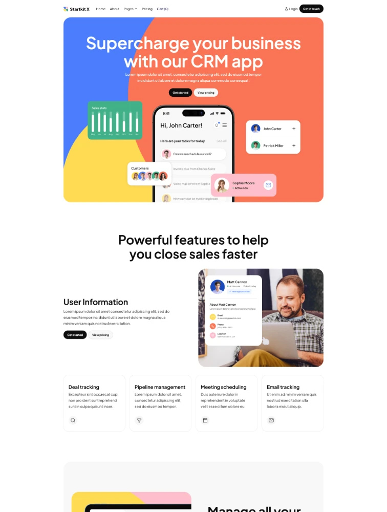 Startkit X Webflow Saas Website Template Startkit X Webflow Saas Website Template