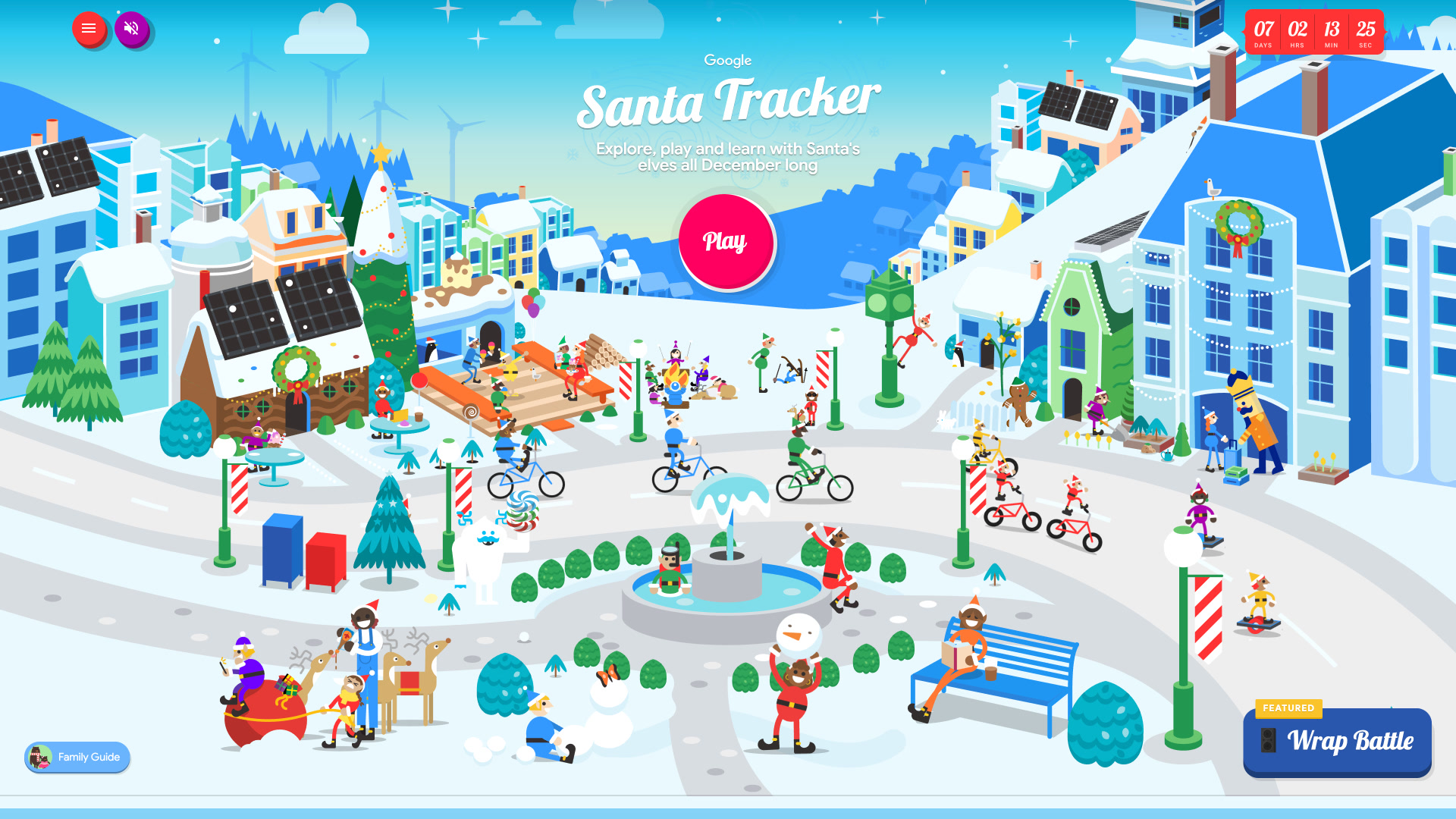 Google Santa Tracker
