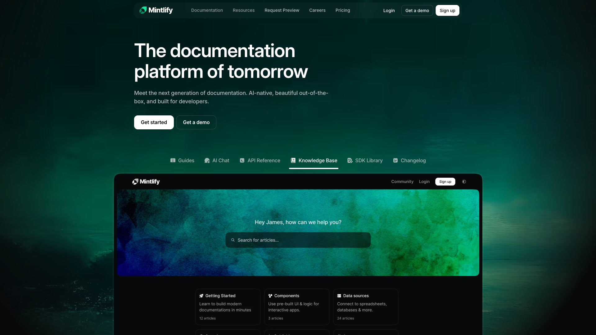 Mintlify - Landing Page Design | Lapa Ninja