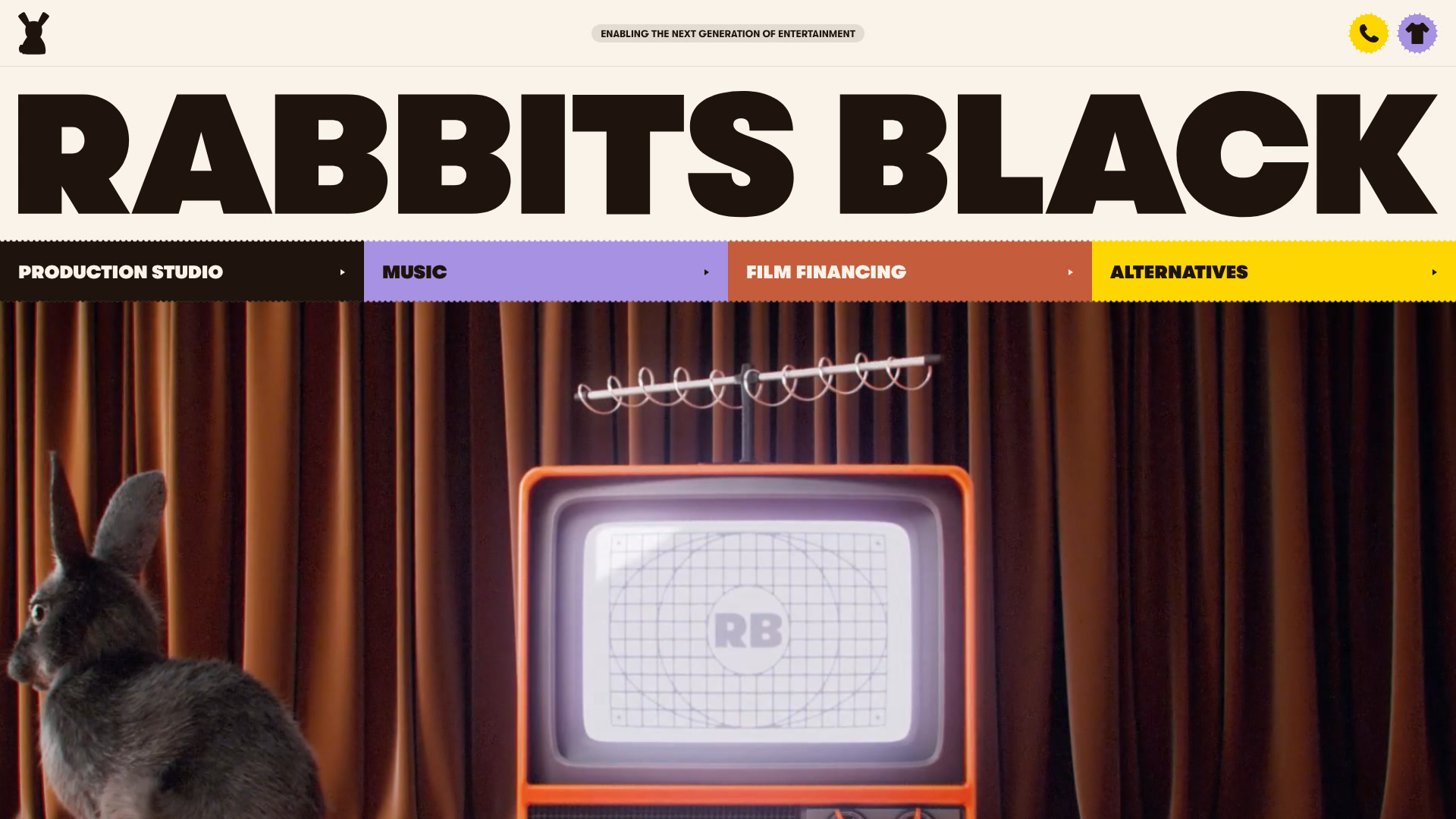 Rabbits Black