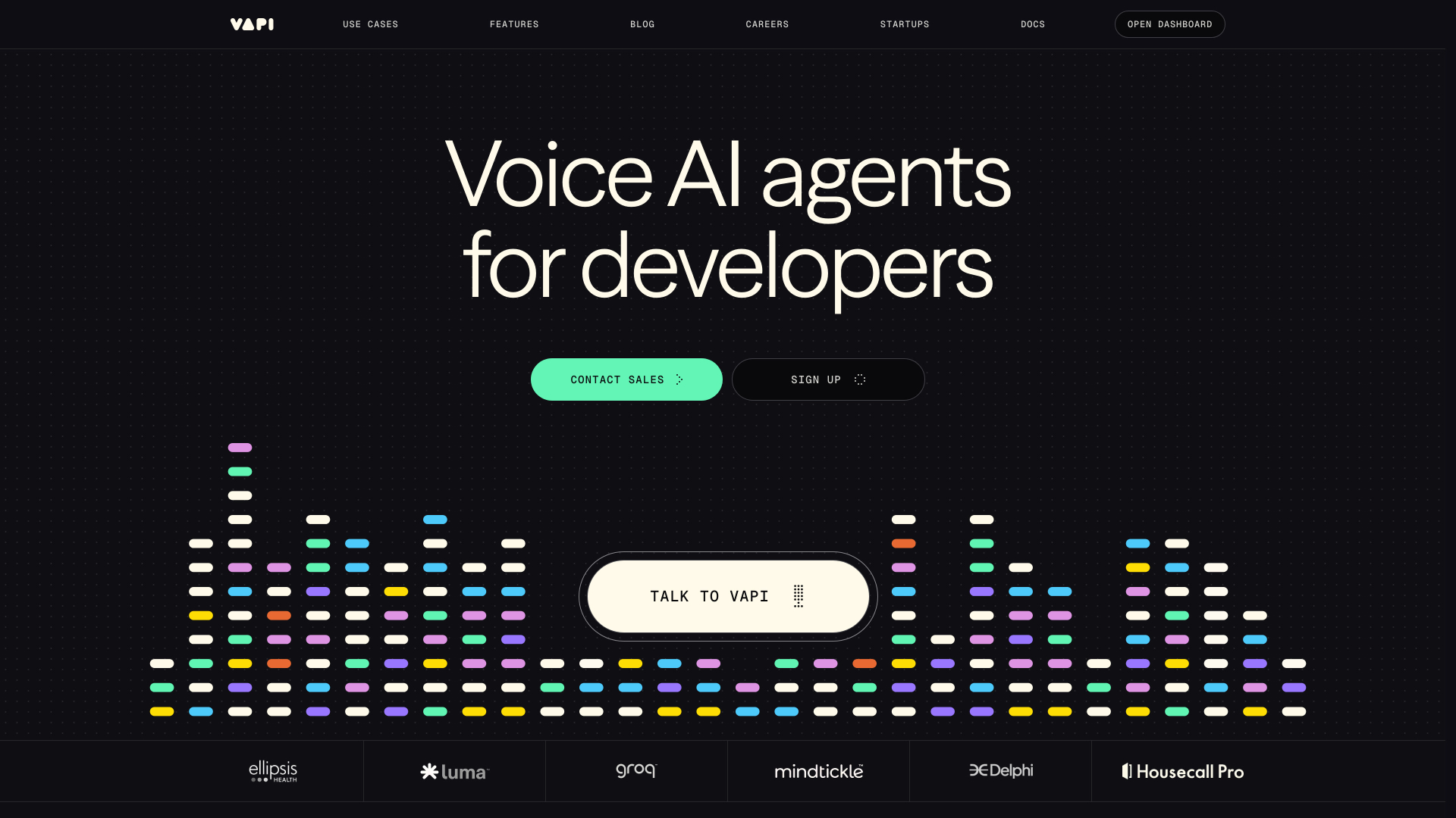 Vapi - Landing Page Design | Lapa Ninja